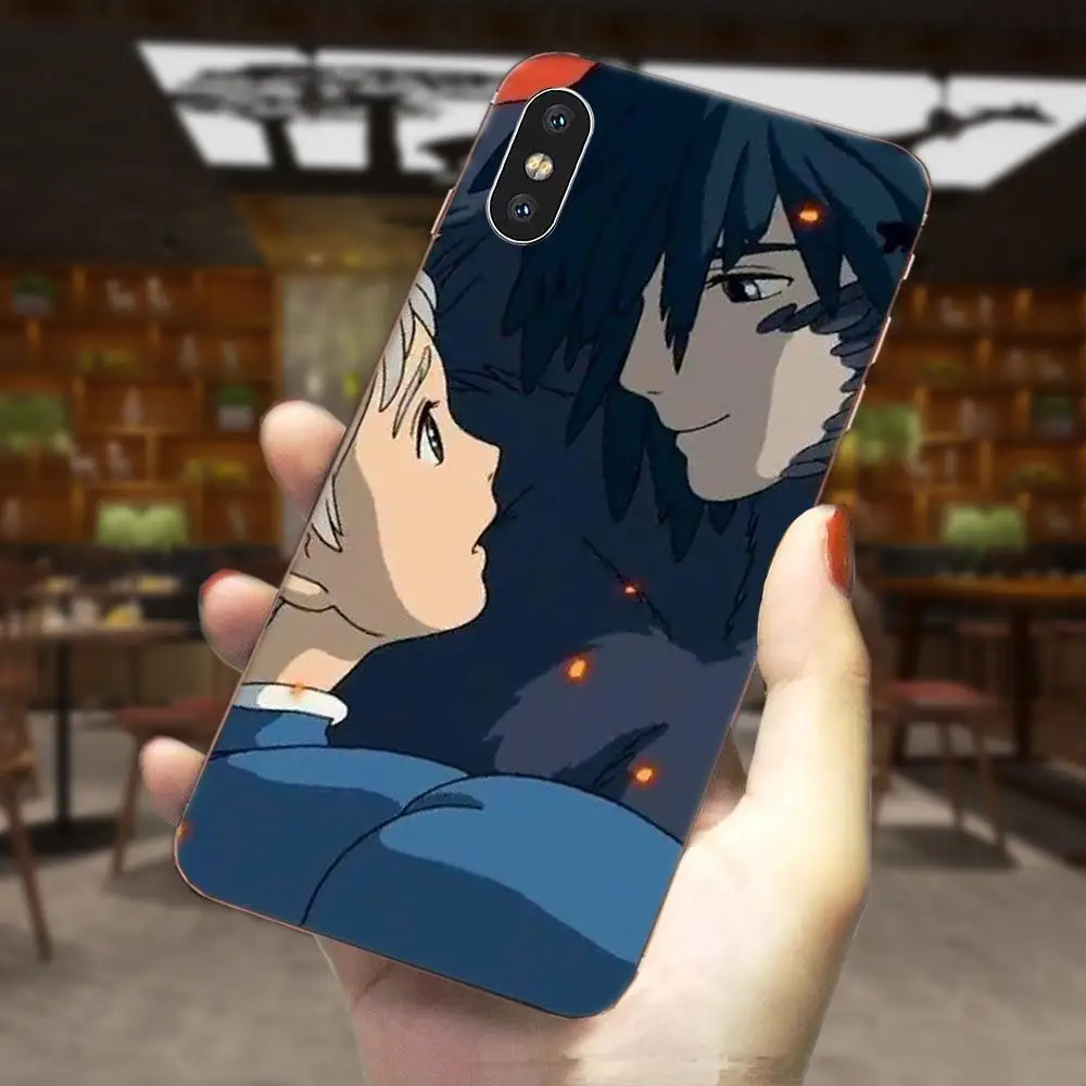 Howl's Howls Moving Castle для Apple iPhone 4 4S 5 5C 5S SE 6 6S 7 8 11 Plus Pro X XS Max XR мягкие чехлы | Мобильные