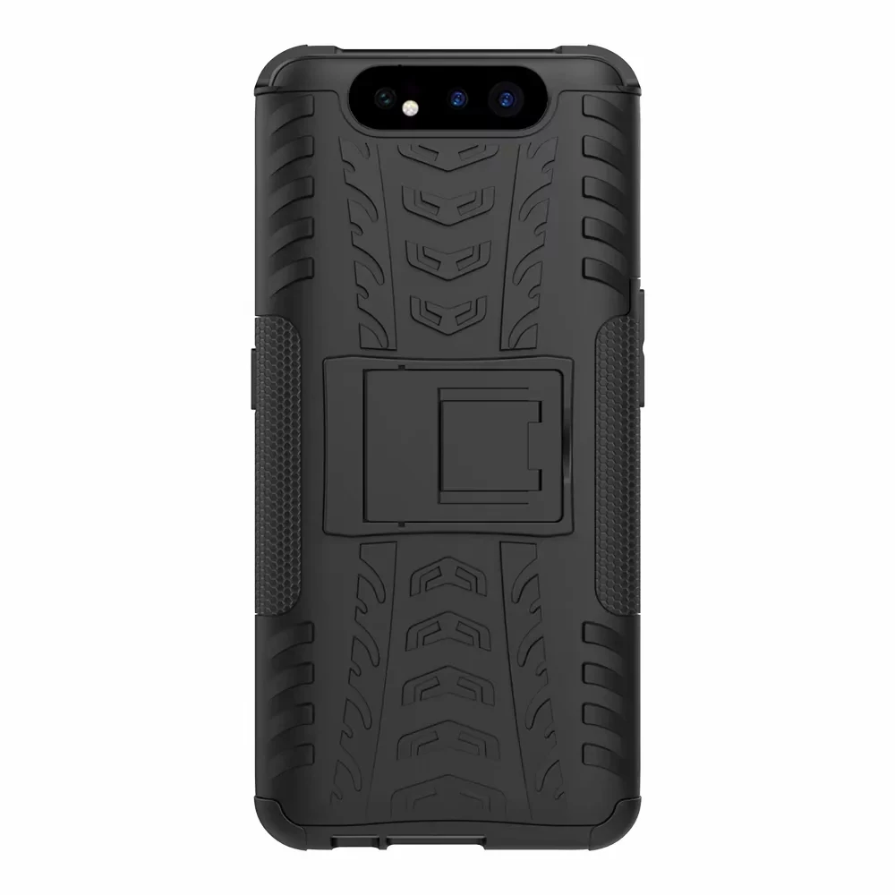 Для samsung A80 A90 A70 A60 чехол для тяжелых условий эксплуатации ПК ТПУ Гибридный