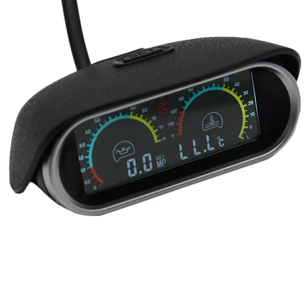 Универсальный Автомобильный датчик температуры воды 2 функции 12 В/24 В давления