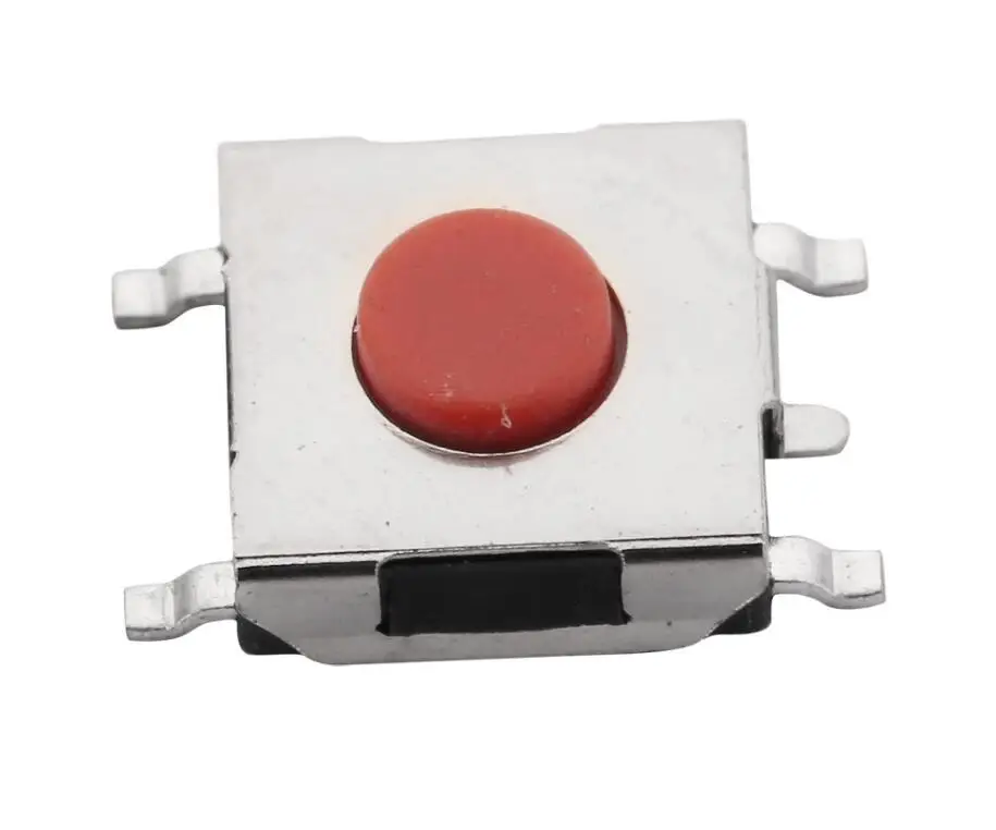 6x6xH2.5/2.7/3.1/3.4/3.7 мм высокий 5Pin SMT SMD патч Тактильные Такт Кнопка Микро переключатель