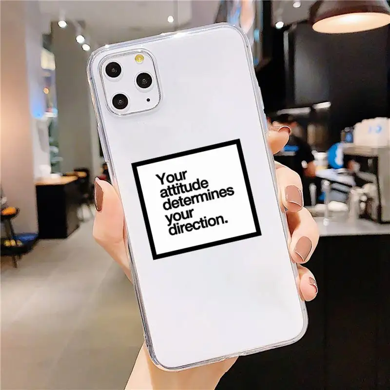 

Good Vibe Happy Trust Phone Case Transparent soft For iphone 5 5s 5c se 6 6s 7 8 11 12 plus mini x xs xr pro max