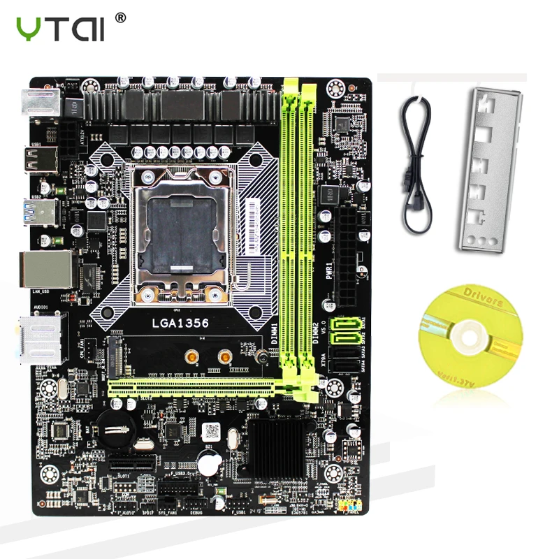 Материнская плата X79 поддерживает процессор Intel Xeon LGA 1356 E5 Серверная память DDR3 REG ECC