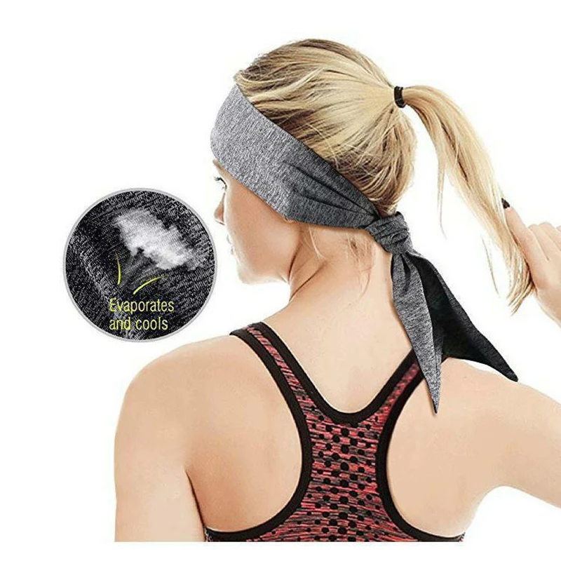 

Pink Flower Yoga Fitness Headbands Women Running Cycing Workout Sweatbands Tennis Compression Badminton Otudoor Sports Hair Band