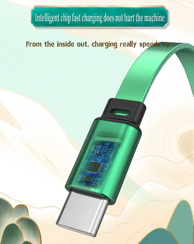 Factory Price 3 in 1 USB Charging Cable Fast Charger Cables for Type-c Android For Mobile Phone iPhone Travel Home Availabl | Электроника