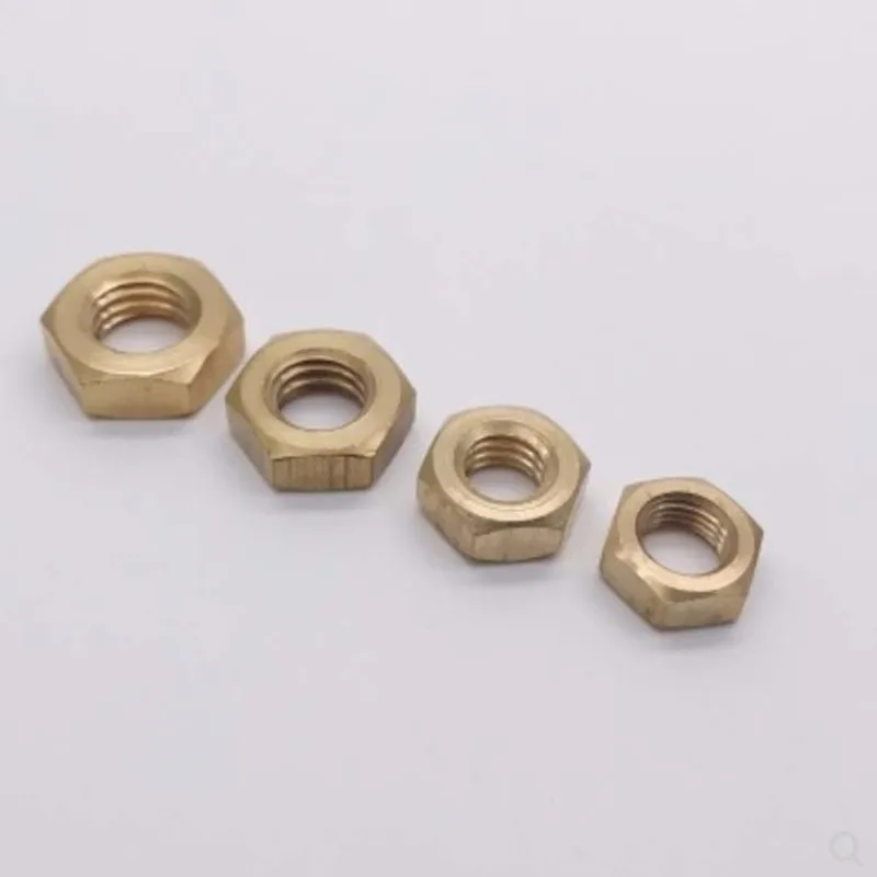DIN439 M2 M2.5 M3 M4 M5 M6 M8 M10 M12 Brass Hex Thin Nut | Обустройство дома