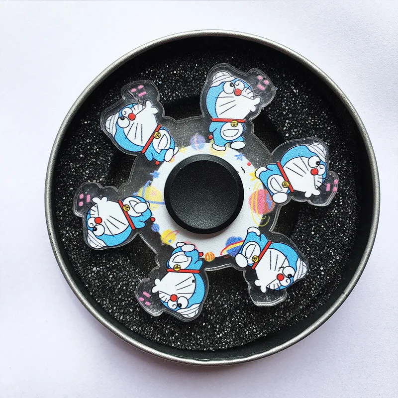 

Fingertip Gyro Dynamic Spinner Fidget Toys Cartoons Pop It Anti Stress Antistress Hand Simpl Dimmer Rotate Decompression Adult