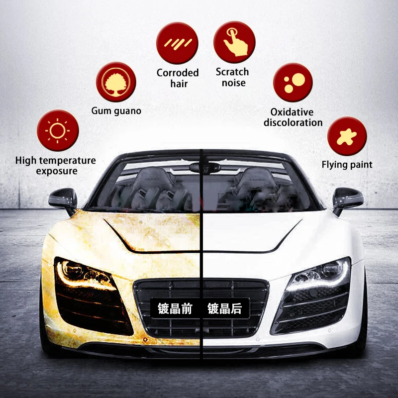 Hamlet керамическое покрытие для автомобиля 30 мл твердость Полировка уход за