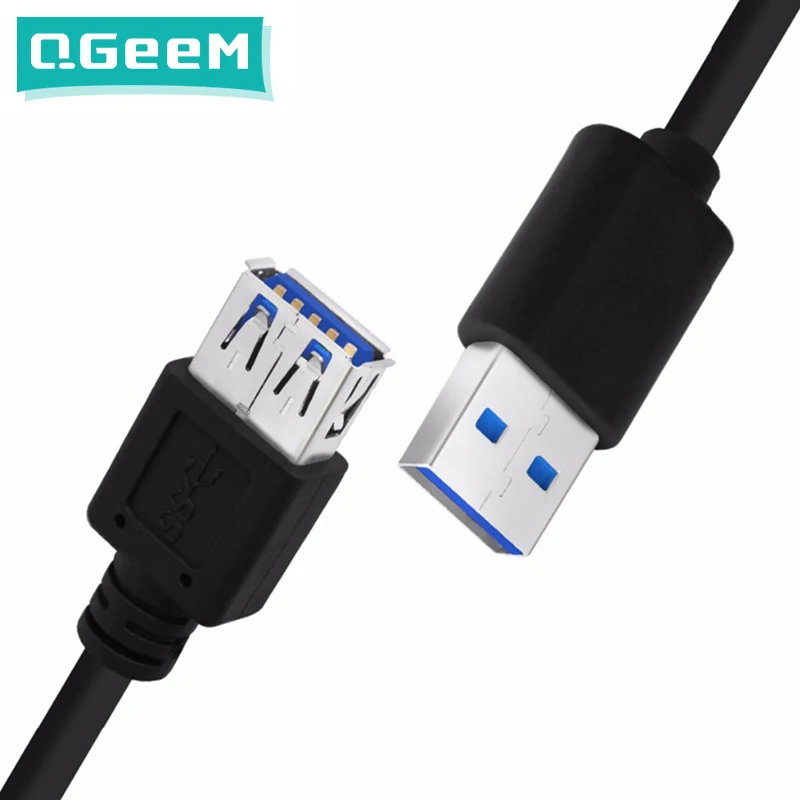 Кабель удлинитель QGeeM USB 3 0 Папа мама|Кабели передачи данных| |