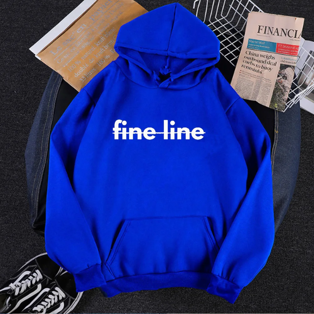 

Fine Line Sweatshirt Kawaii Woman Vintage Styles Hoodies 2021 Fashion Pullovers Streetwear Korean Womens Clothing