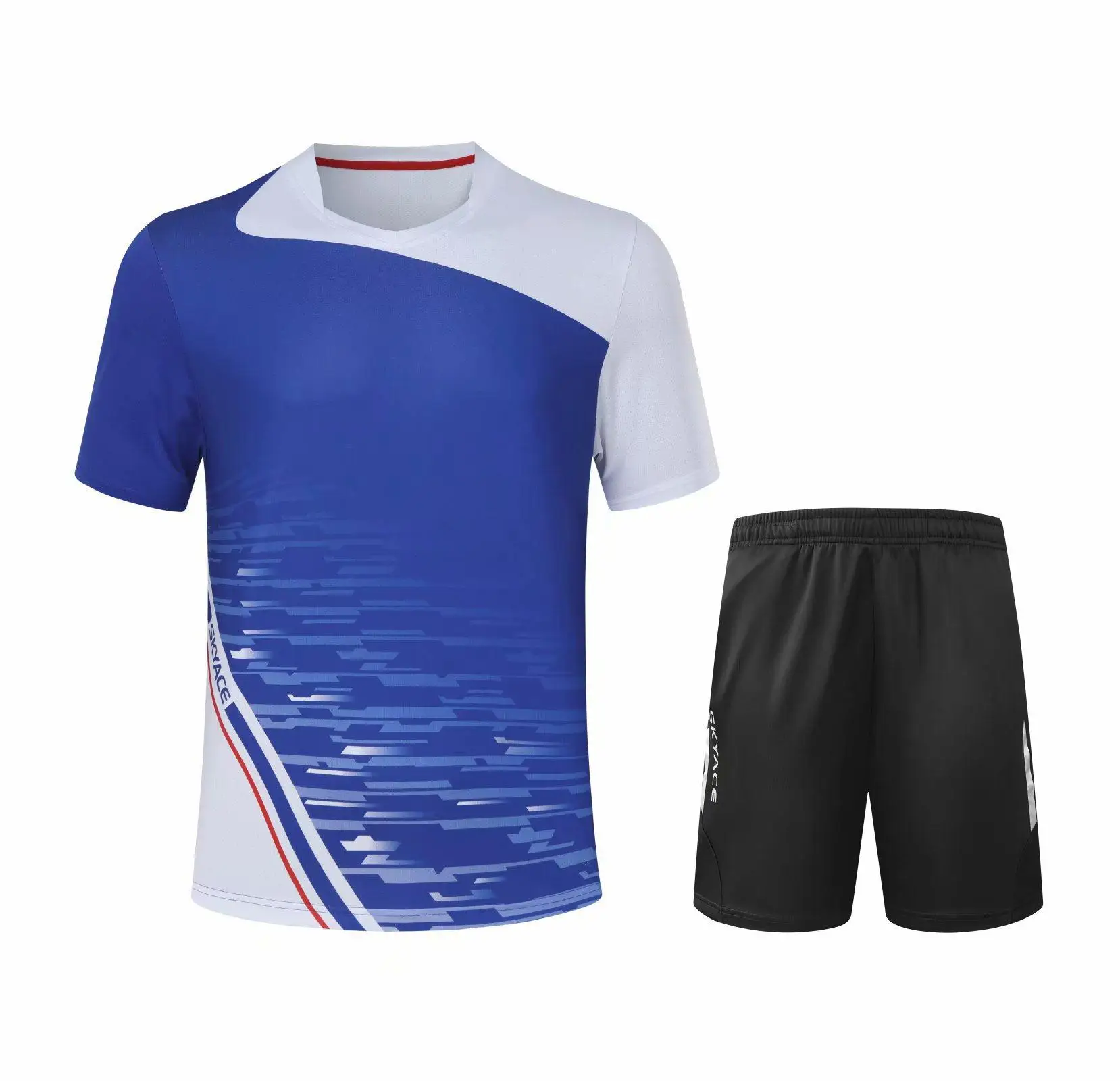 

Men Women Tennis T Shirt Girls Badminton Tops Quick Dry Table Tennis Volleyball Uniform Team Game Clothing Sportwear -40