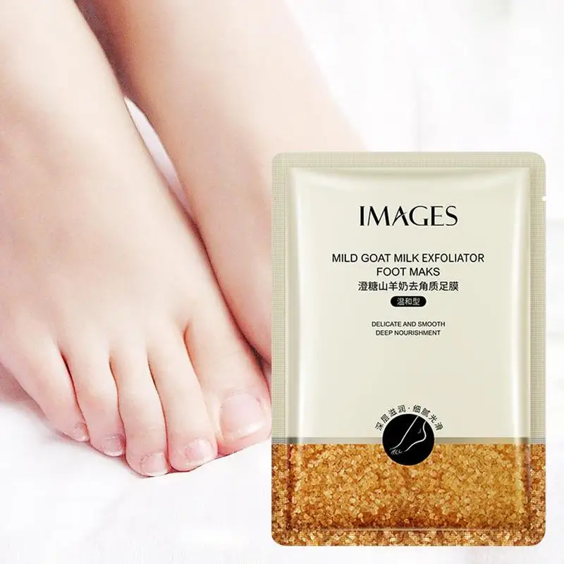 Отшелушивающая маска для ног из козьего молока увлажняющая удаления омертвевшей