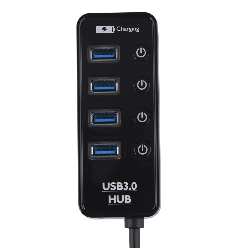 Ouhaobin USB3.0 концентратор супер Скорость 5 Гбит/с чип 4-Порты и разъёмы для планшета USB