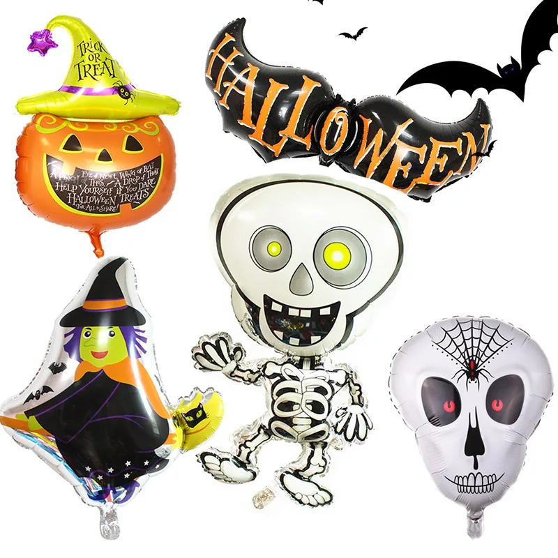 Воздушные шары на Хэллоуин тыква летучая мышь украшение надувные игрушки