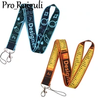 30pcs Design Tool Programming Lanyards Cool Neck Strap webbings ribbons Phone Keys ID Card Holder Lanyard For Key DIY Hang Ropes