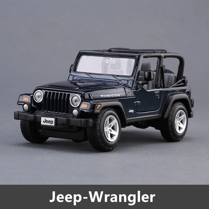 jeep Maisto 1:27 джип большой сплав гоночный автомобиль-трансформер Модель автомобиля Моделирование автомобиль украшение коллекция Подарочная игрушка - Цвет: jeep