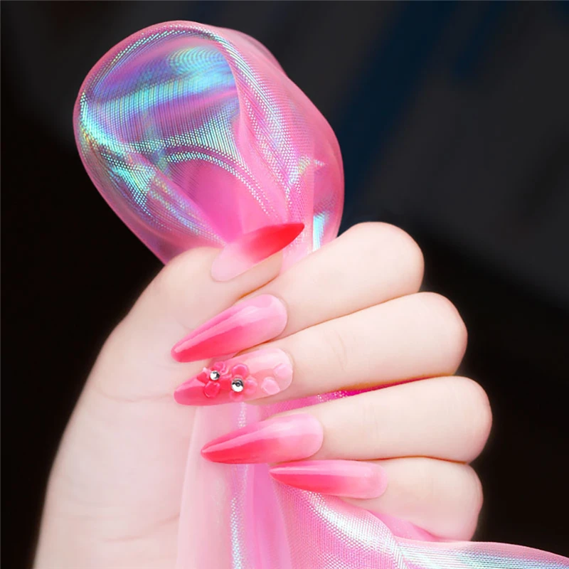 1 коробка порошковая пудра для дизайна ногтей термохромный пигмент изменение