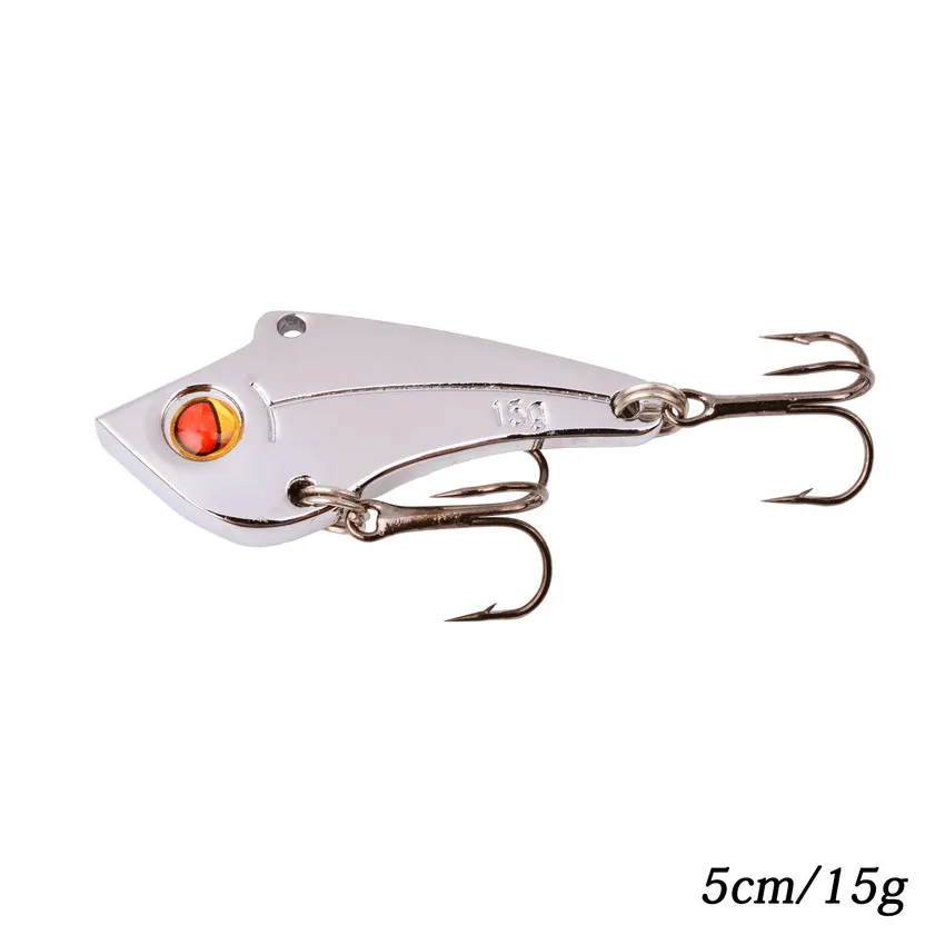15g-5cm 7 г, 8 г, 15 г, 21 г, Vib, металлическая приманка, рыболовные приманки, блесна, Спиннербейт, вибрационные японские рыболовные снасти, джиггинг, зима - Цвет: 15g-5cm