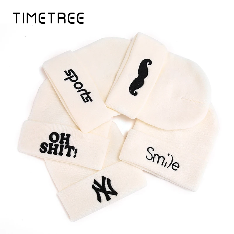 Модная зимняя шапка с надписью плотная вязаная для мужчин и женщин Уличная
