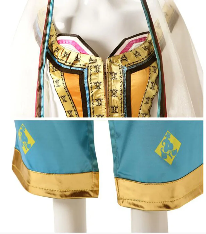 Женский карнавальный костюм жасмин нарядное Аравийское платье на Хэллоуин