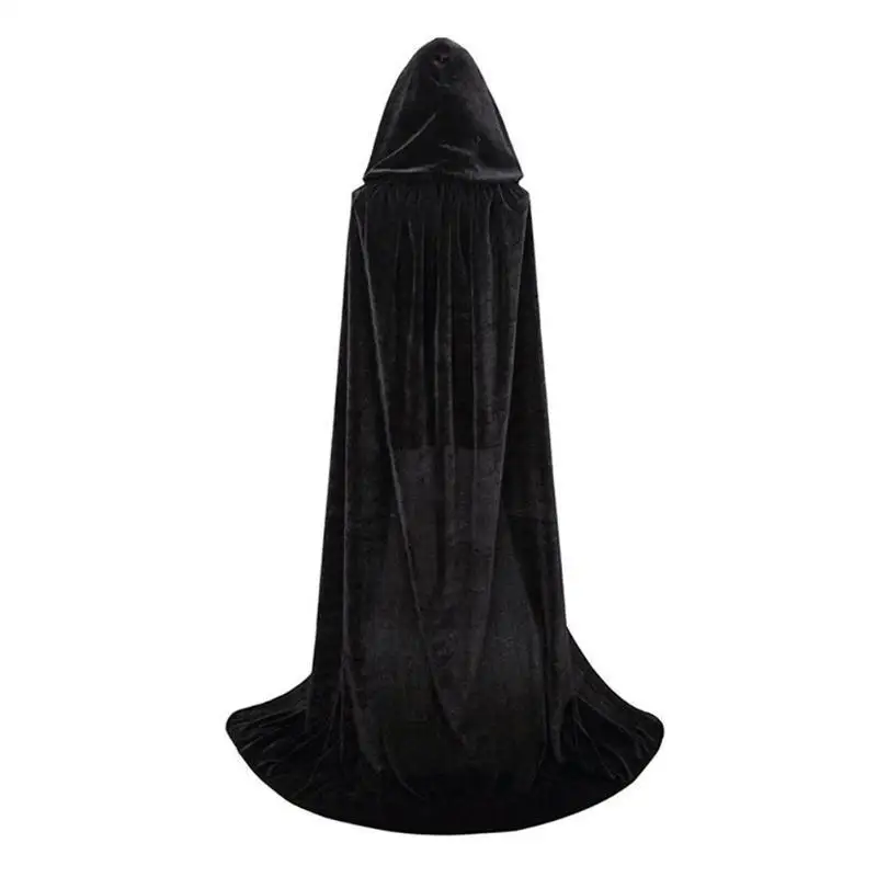 Женский длинный костюм для косплея на Хэллоуин с капюшоном |