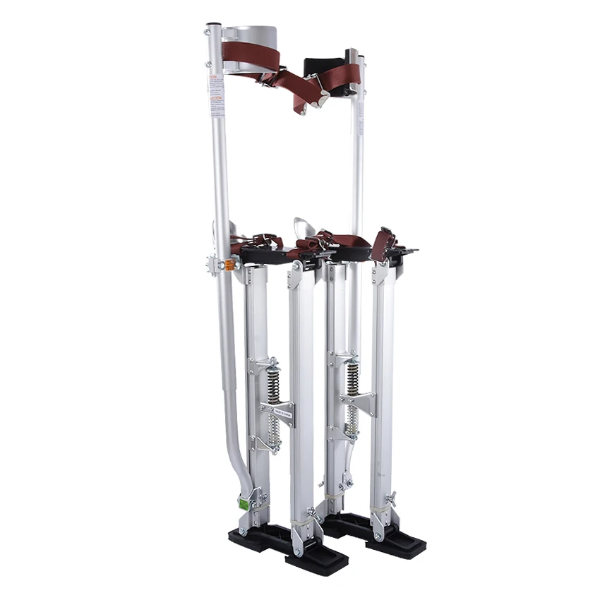 2"-40" Регулируемый Профессиональный алюминиевый штукатурный Stilt лестница Гипсокартон Штукатурки сценический реквизит интерьерная декоративная стойка