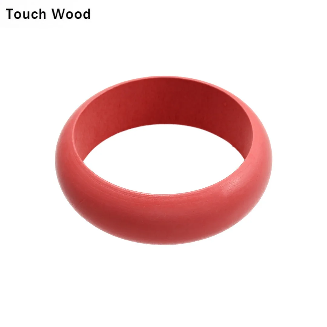 

Wood Bracelet Cool Wooden Bangles Width: 2.4cm Inner diameter: 6.5-6.6cm