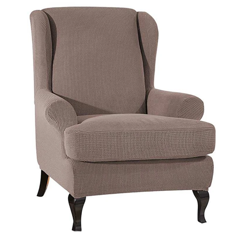 Wingback наклонная рука King Back эластичные чехлы на кресла кресло крыло диван задняя