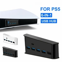 usb hub for sony ps5 ps4 pro console 5 ports extend adapter high speed splitter gaming accessories 1pc