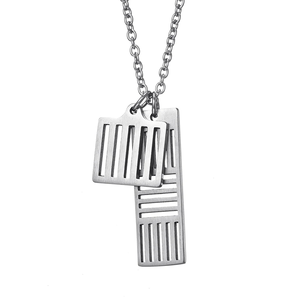 

New of 2020 Classic Men Pendants Necklaces Stainless Steel Fashion jewelry Boyfriend Birthday Gift
