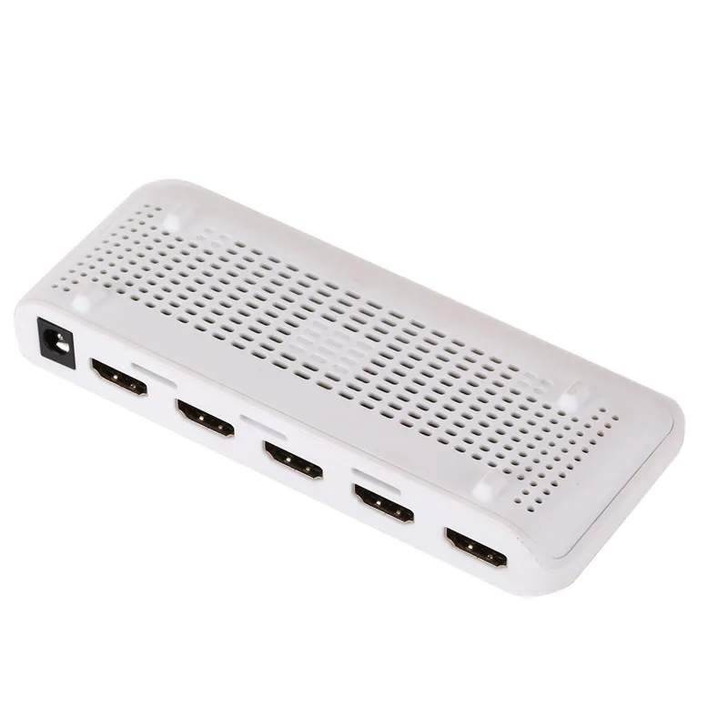 1x4 HDMI-совместимый разветвитель конвертер 1 в 4 выхода HD усилитель HDCP 1080P двойной