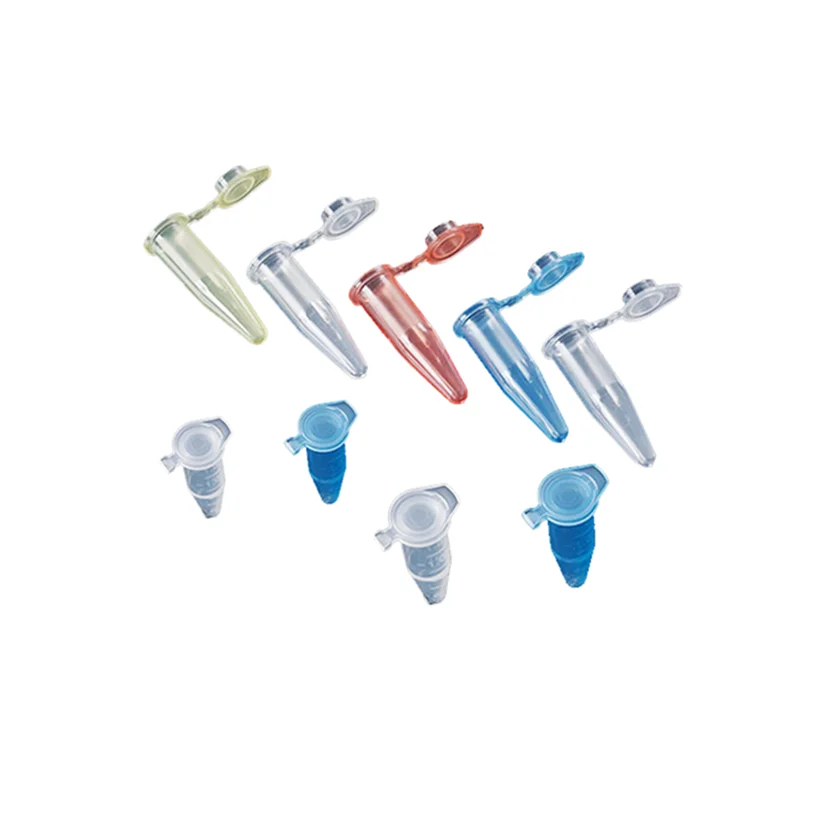 

1000PCS Pcr Micro Centrifuge Tube 0.2ml 0.5ml 1.5ml 2ml Snap Cap Plastic Test Tube Laboratory Centrifuge Tubes With Scale