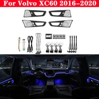 64 colors set for volvo xc60 2016 2020 dedicated button control decorative ambient light led atmosphere lamp illuminated strip