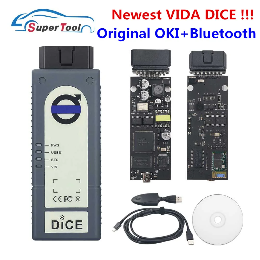 Высокое качество для VOLVO VIDA DICE OBD2 полный чип для VOLVO VIDA DICE 2014D автомобильный диагностический инструмент для VOLVO VIDA DICE PRO