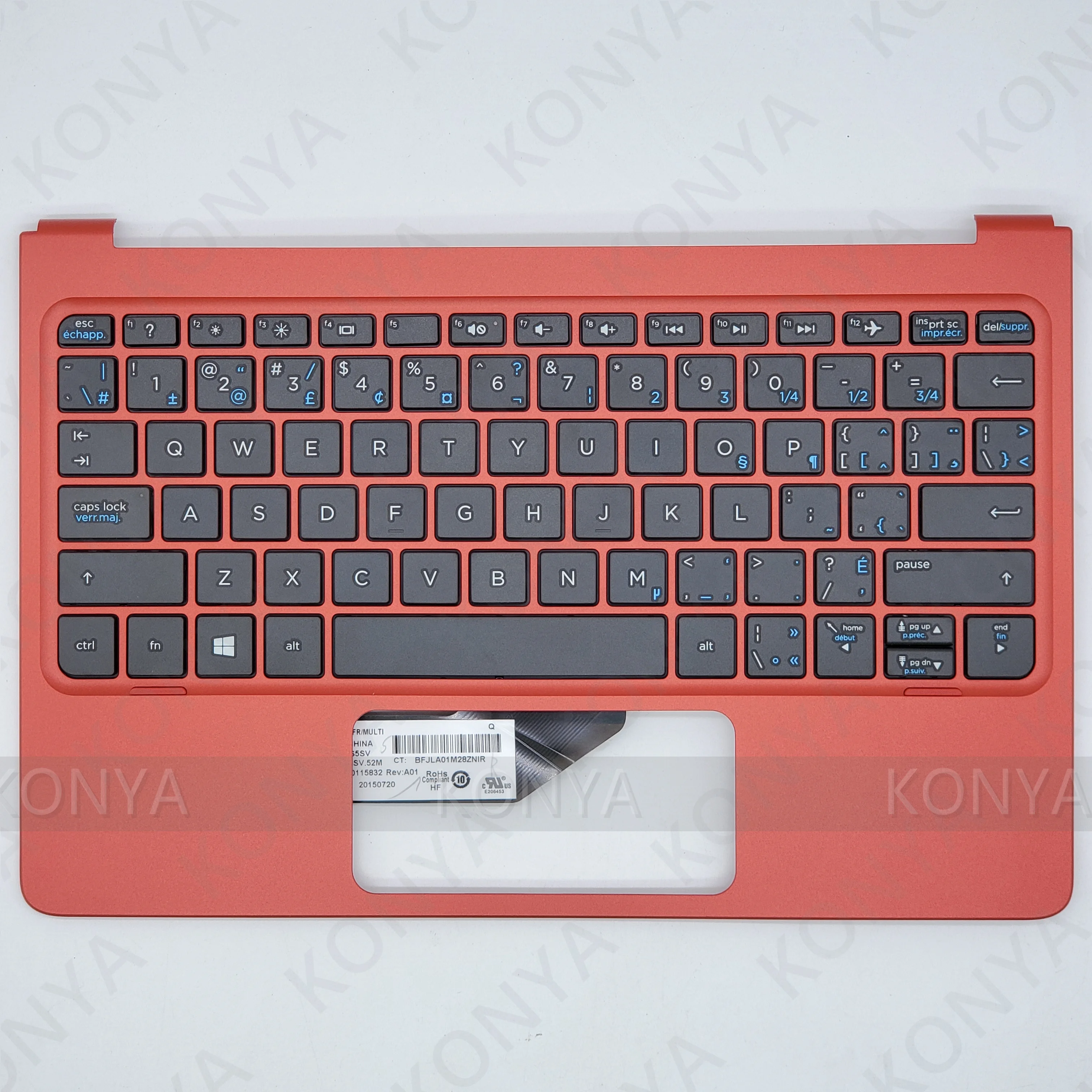 Новый оригинальный для HP X2 210 G1 10 N Palmrest W/KB 832468 DB1 832470 814718 814720 (FR может)|Сумки и чехлы