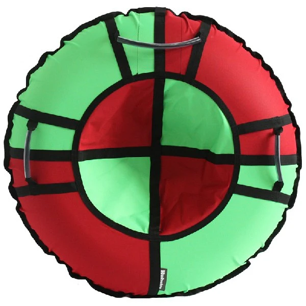 Тюбинг Hubster Хайп красный салатовый 100 см во5618 4|Санки и тюбы| |