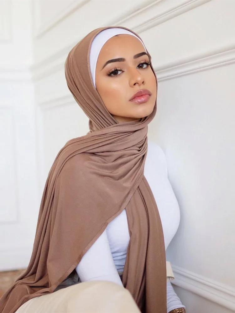 TTB1018 Fertig Kopftuch Hazir Burgu BoneTürban Esarp Sal Tesettür Hijab Khimar