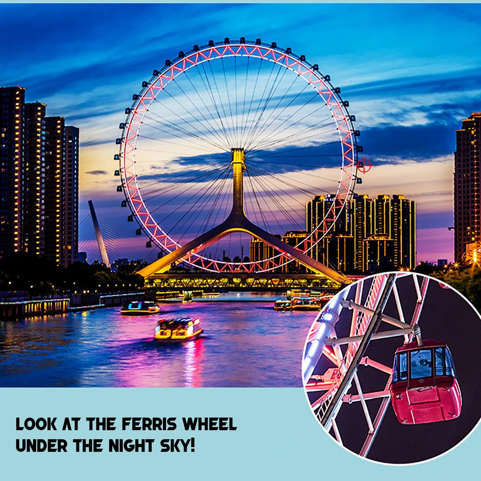 

Portable 8X21 Lens Binoculars For Kids Gift Camping Large Eyepiece Telescope