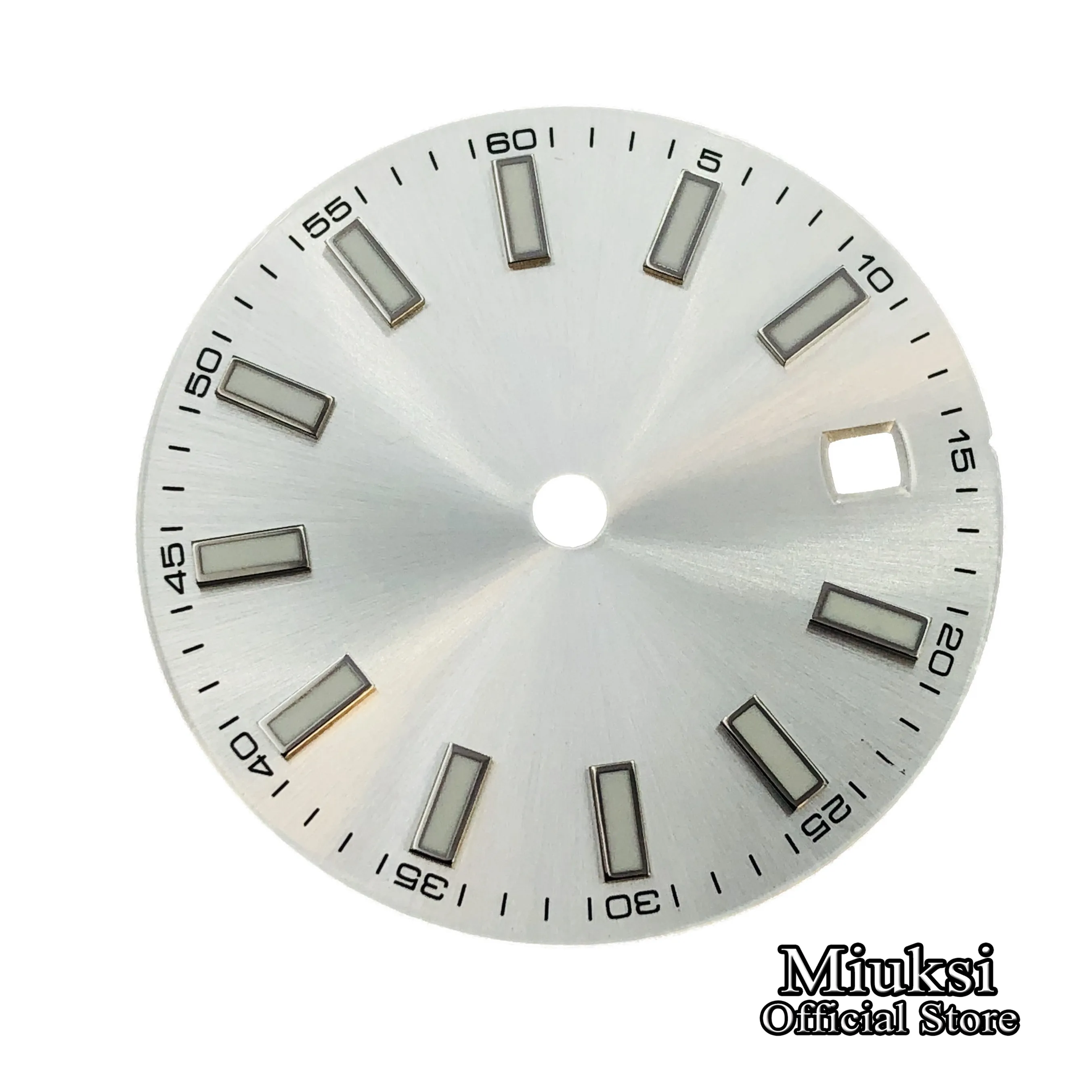 Стерильный циферблат Miuksi 29 мм подходит для движения серии ETA 2836/2824 Mingzhu DG2813/3804
