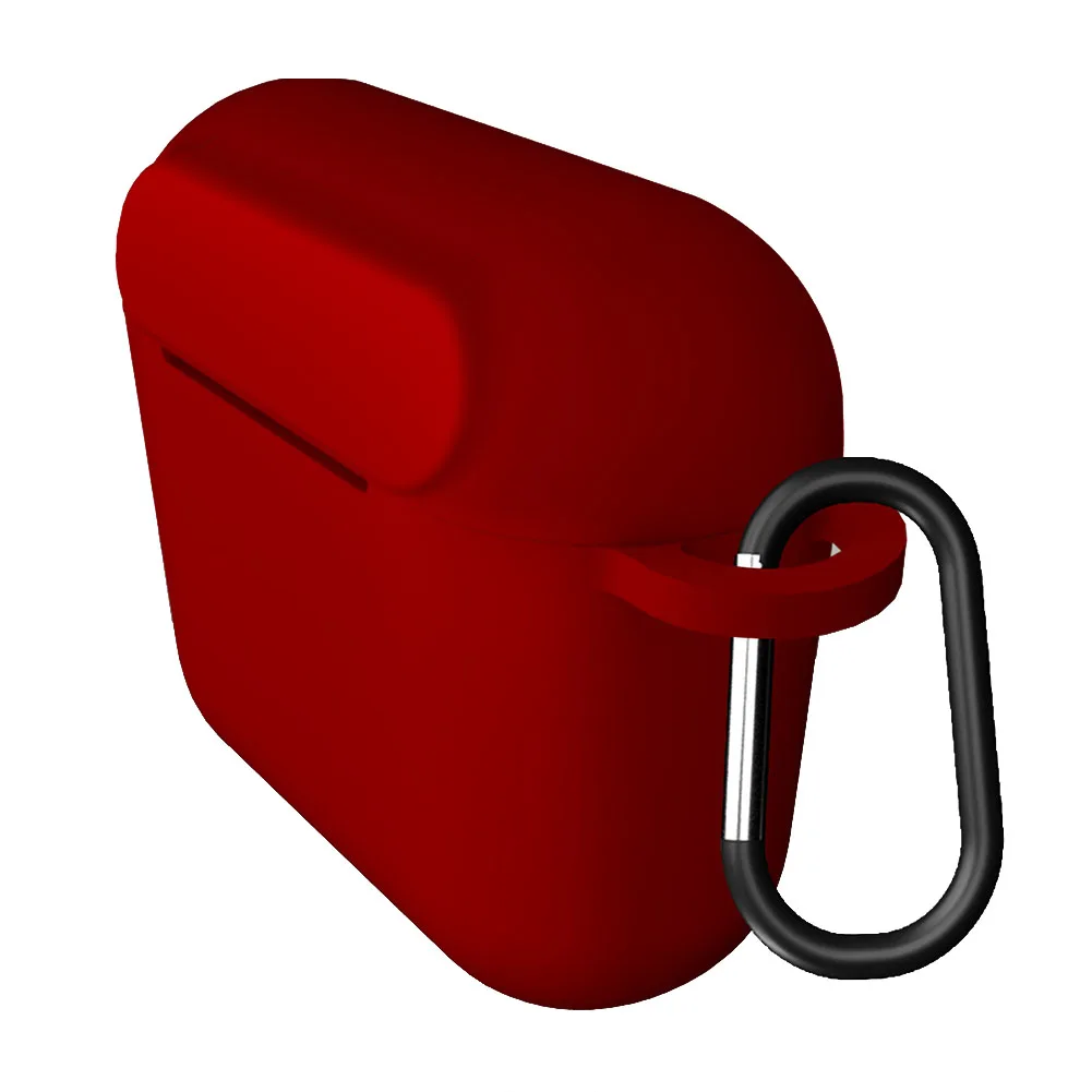 Силиконовый чехол для наушников с крючком прочная крышка из устойчивого к