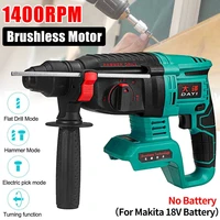 multifunctional brushless electric hammer single hand ajustment drilling steel concrete wood power tools demolition hammer drill