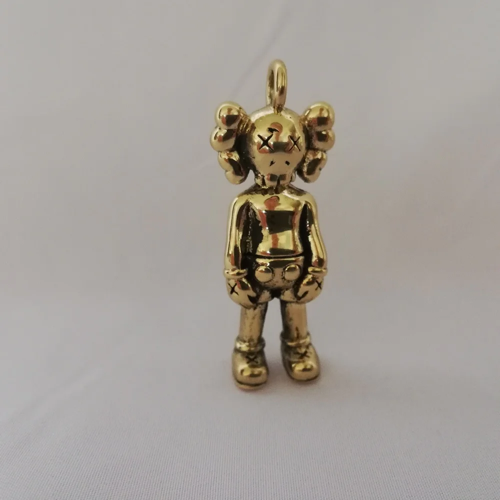 Античный латунный робот ручной работы украшение сделай сам настольный