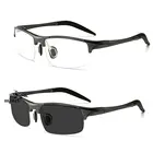 2020 алюминиево-магниевые серые линзы очки для чтения мужские очки для дальнозоркости и гиперметропии солнцезащитные фотохромные очки по рецепту NX