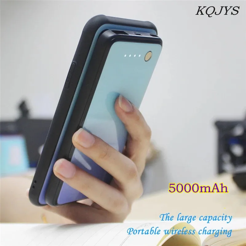 Беспроводной внешний аккумулятор KQJYS чехол для зарядки аккумуляторов Samsung Galaxy S10