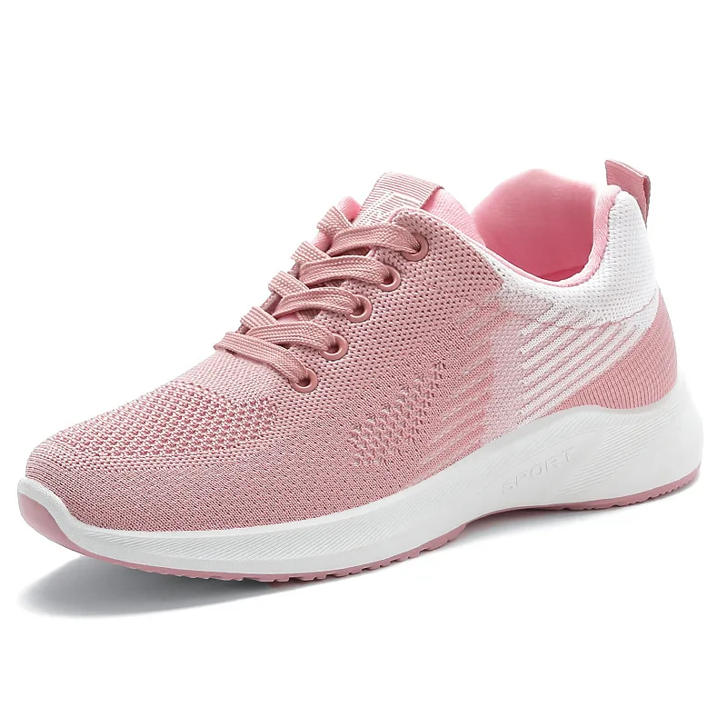 

2021 New Women's Shoes Breathable Comfortable Flats Casual Shoes Sneakers for Women Fashion Running and Sports Women's Shoes
