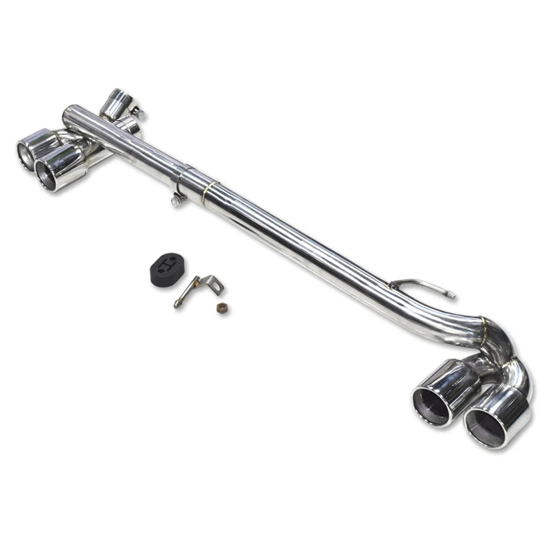 Автомобильный глушитель выхлопной трубы из нержавеющей стали для BMW E90 E92 E93 318i 320i