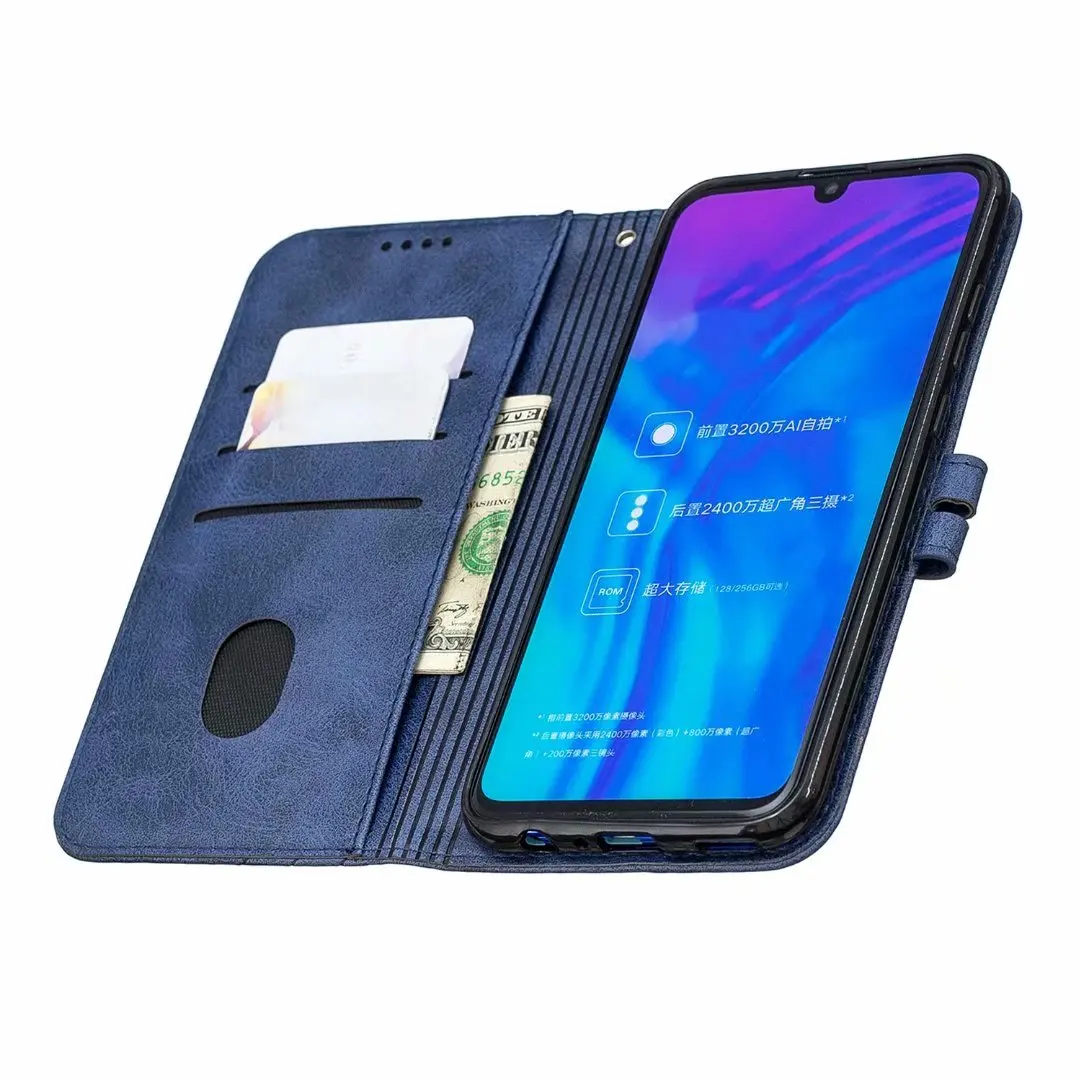 Чехол для Huawei P20 Lite 2019 кожаный флип-чехол P20Lite P20Lite2019 Lite2019 Магнитный чехол-бумажник