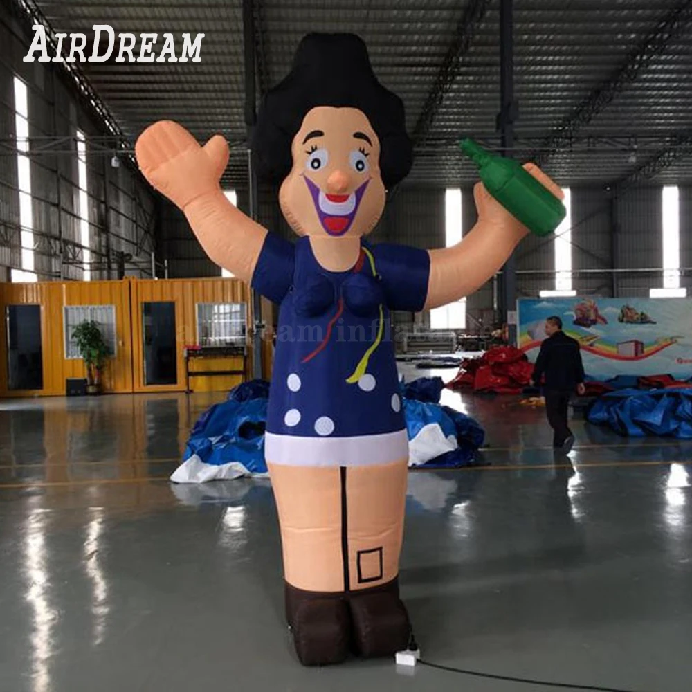 

Commercial Netherland inflatable sarah old man woman advertising Holland inflatable cartoon characters