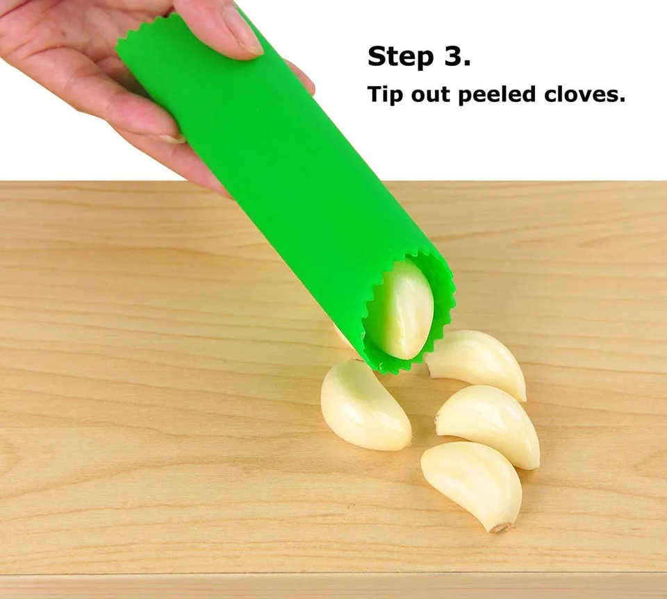 

Silicone Garlic Peeler Roller Grinding Stripper Silicone Garlic Peeling Tube Upgrade Roll Tube Garlic Tools Kitchen Gadgets