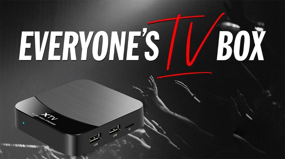 MEELO Plus X tv Android 7,1 Smart tv Box Amlogic S905X 1 ГБ DDR3 8 ГБ eMMC телеприставка 4K HD 100M LAN 2,4G 5G Wifi OEM медиаплеер