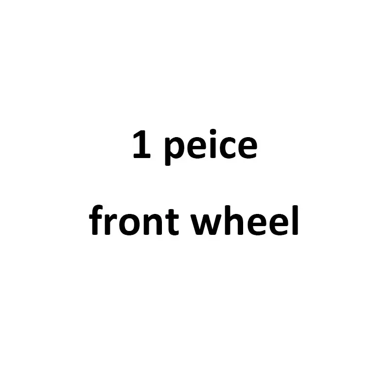 1pcs front wheel Углеродные колеса SEMA-3X14 дюймов трехспицевые Углеродные с 6802 подшипником для балансировочных велосипедов Striders14X 9 опциональный цвет высокое качество - Color: 1pcs front wheel